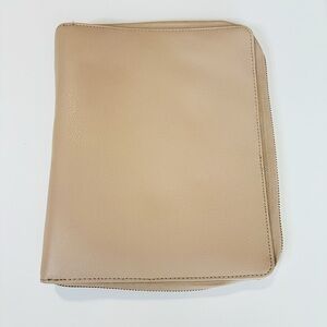 kikki.K Tan Leather Planner
